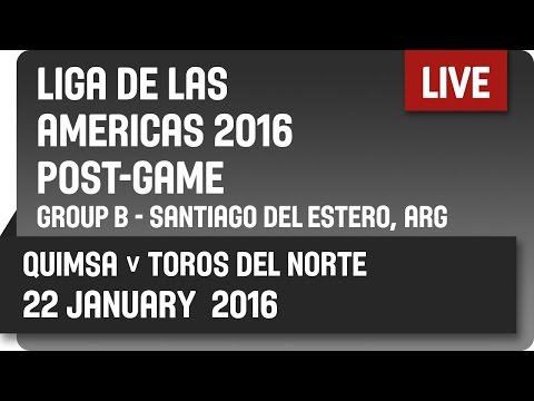 Quimsa (ARG) v Toros del Norte (NCA) Post-Game - Group B -  2016 DIRECTV Liga de las Américas