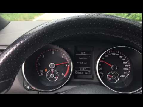 Golf 6 GTD acceleration