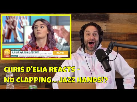 Chris D'Elia Reacts to Clapping Being Replaced by Jazz Hands