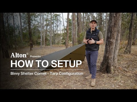 Camping Tarp Configuration For Wet & Windy Weather