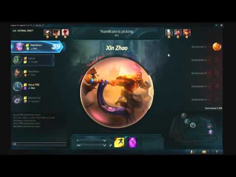 League of Legends PBE: New Champion Select