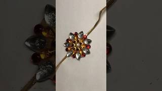 How to make rakhi at home | DIY rakhi design | Rakhi making #diyrakhi #rakshabandhan #rakhimaking