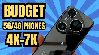 Best Budget Phones 2025 : Budget Phones Under 5K - 7K : Top Budget Phones You Can Buy Now!