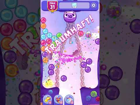 Angry Birds Dream Blast Level 132 no booster [Gameplay] optimized for smartphones [Rovio]