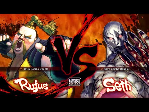 Ultra Street Fighter 4 - Rufus Vs Seth [Hardest]