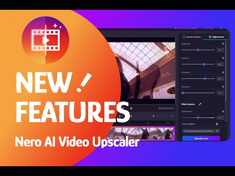 Nero AI Video Upscaler Pro Full Versión Completa 1.3.20.0