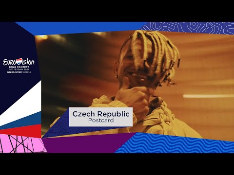 Postcard of Benny Cristo from Czech Republic 🇨🇿 (Eurovision Song Contest 2021)