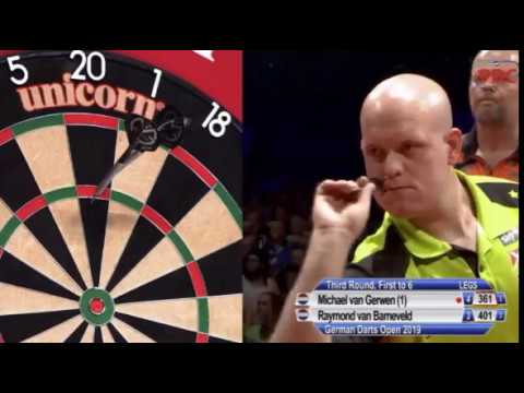 2019 German Darts Open Round 3  van Gerwen vs van Barneveld