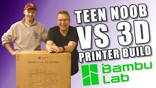 Zak Vs The #BambuLab A1 Combo - Making a Teenager Build his FIRST 3D Printer! #3dprinting #3DPrint