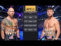 JOSH EMMETT VS BRYCE MITCHELL FULL FIGHT UFC 296