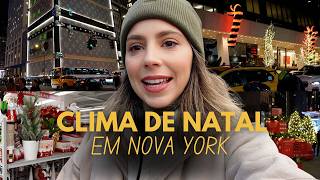 Vlogmas: Christmas has arrived in New York | Christmas market, Central Park and decorations on 5t...