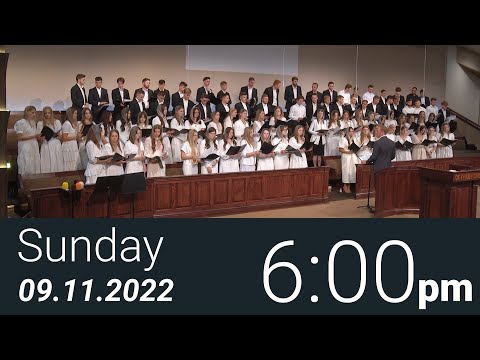 09/11/2022 Sunday 6pm - Full Service