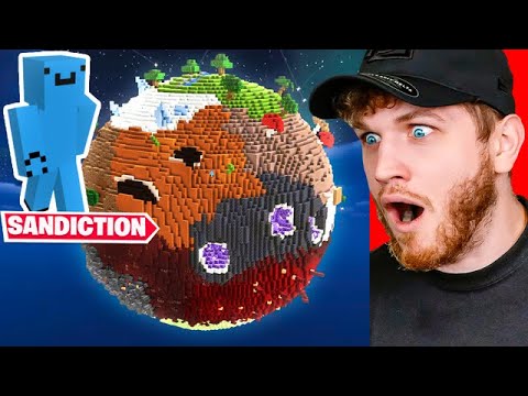 Minecraft Noobs react to Sandiction