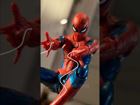 They definitely disrupted a canon event! @kqueo_fr #spiderman #stopmotion #animation #shorts