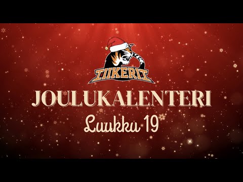 U9 joukkue - Kiekko-Tiikerit -joulukalenteri 2022 - luukku 19