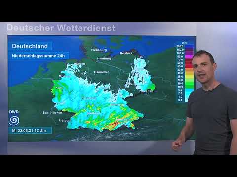 23.06.2021 Unwetterinformation - Deutscher Wetterdienst (DWD)