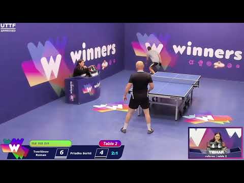 Winners League  11.09.21 Tveritinov Roman - Priadko Serhii 16:00