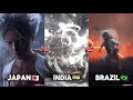 Monkey D Luffy Live Action Japan Vs India Vs Brazil One Piece Anime Live Action