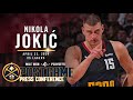 Nikola Jokić Full Post Game Press Conference vs. Lakers 🎙