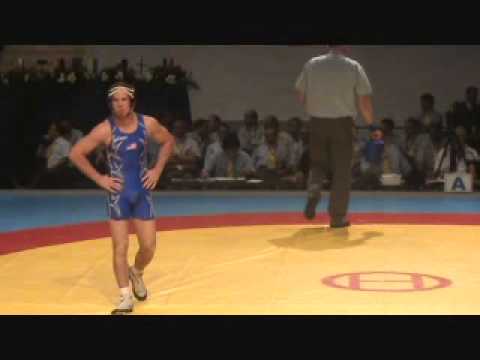 JUNIOR WORLD FS: Stieber (USA) dec. Ivanov (BUL), 60 kg semis