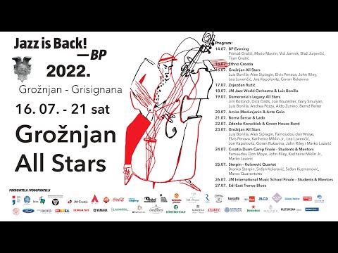 16.07.2022. - Groznjan All Stars *JAZZ IS BACK!*