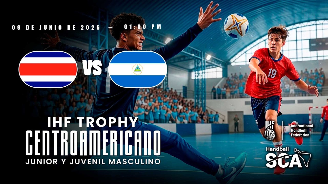 EVENTO / BALOMANO / IHF TROPHY CENTROAMERICANO JUNIOR Y JUVENIL MASCULINO 9JUN2026 - AloudTV Sports