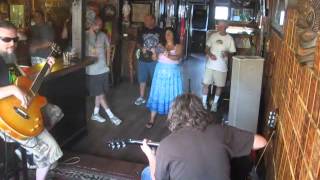 LOVE'S MADE A FOOL  OF YOU Performed by Twangtones Trio Unplugged at Fadeleys 071714
