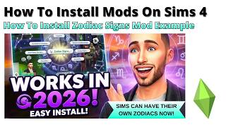 How To Install Zodiac Signs Mod For Sims 4 | 2026