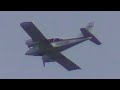 MTSUA Piper Aztec N4529P Flying Over My House From MBL Airport