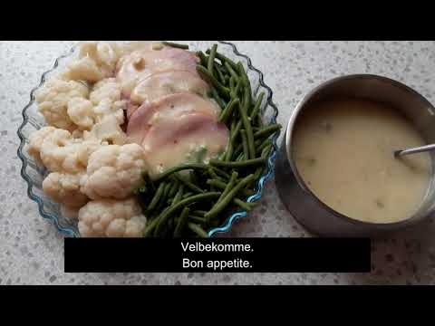 Saucen til hamburgerryg.