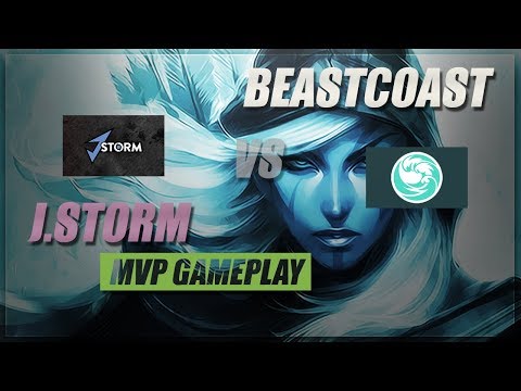 Dota Tournament: J.Storm vs beastcoast MVP Gameplay