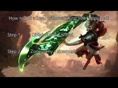 How to get a Lead without Killing your opponent