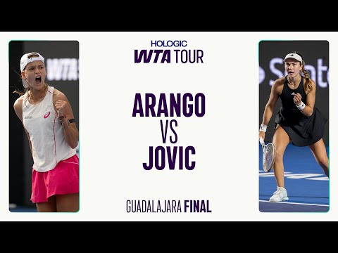 Emiliana Arango vs. Iva Jovic | 2025 Guadalajara Final | WTA Match Highlights