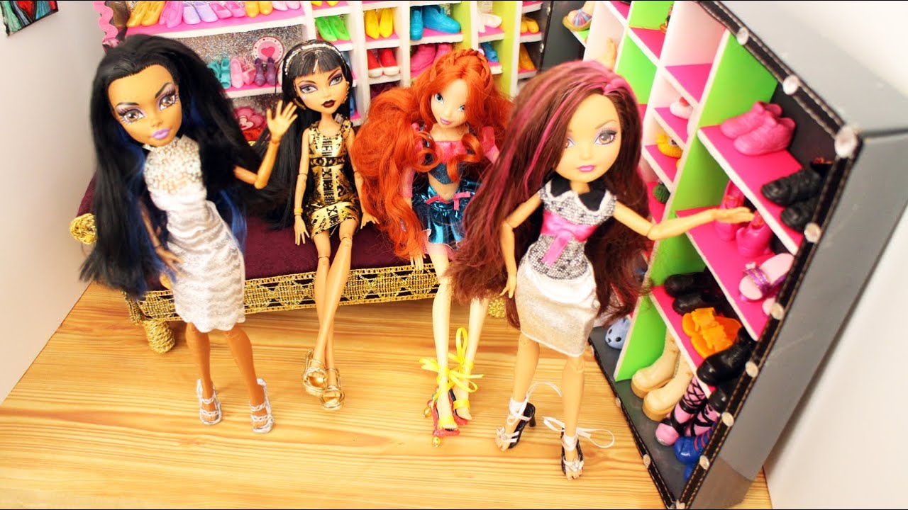 Doll crafts How to make doll high heel shoes with aluminum