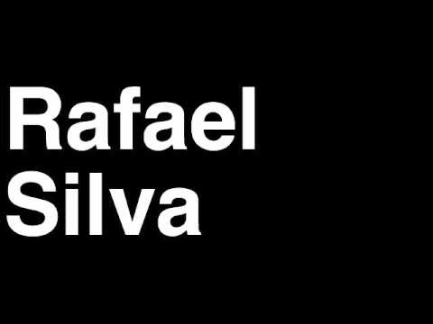 How to Pronounce Rafael Silva Brazil Bronze Medal Men's Judo London 2012 Olympics Video