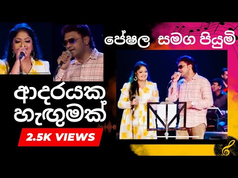 ආදරයක හැඟුමක් ||Peshala Manoj FT Piyumi Pathiraja ||Nomiyena Minisun ||විජය කුමාරතුංග ගී පෙළහර |SLBC