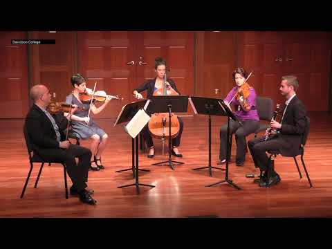 Davidson College Concert Series: Mozart Clarinet Quintet in A Major, K. 581