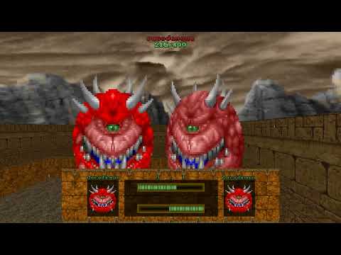 Doom: The Reconquest GZDoom mod - Arena Battle _ "Cacodemon Vs. Cacodemon"