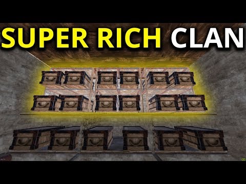 BANKRUPTING SUPER RICH CLAN IN ONLINE RAID 7/7 - Rust Solo/trio Survival Gameplay