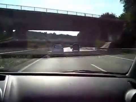 Autobahn at 110 in a Fiesta!