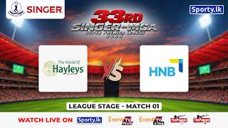 Download lagu 🔴 LIVE | Hayleys - A 🆚 HNB - A | 33RD SINGER-MCA SUPER PREMIER LEAGUE 2026 - 50 OVER | Sporty.lk mp3