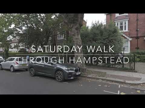 A Peaceful Walk in Hampstead, London | Exploring Belsize Park & Hampstead Village [4K/NO COMMENTARY]