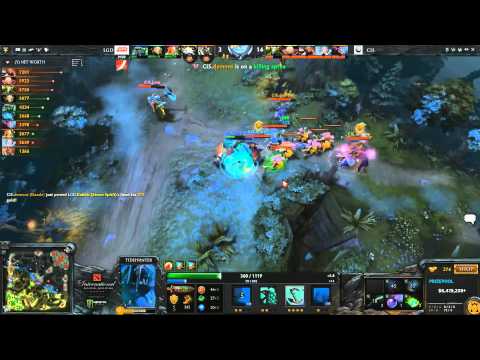 LGD vs CIS TI4 Chinese Qual Grand Final Game 3 No Mana