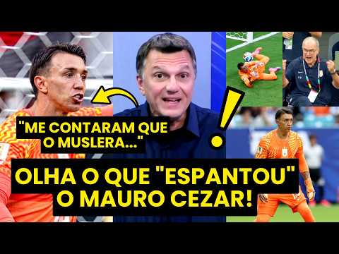 “OLHA QUE LOUCURA! ME CONTARAM que o MUSLERA…” OLHA o que ESPANTOU MAURO CEZAR | URUGUAI ELIMINADO