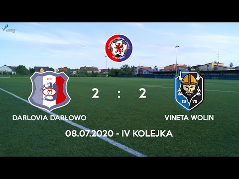 Skrót meczu IV Liga - DARŁOVIA DARŁOWO vs VINETA WOLIN - 12.00 08.08.2020 - IV KOLEJKA