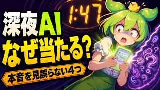 恋愛相談AIは深夜だけ当たる？返信の本音を見誤らない4つの使い方