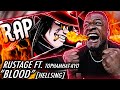 RUSTAGE KEEPS DROPPING HEAT ALUCARD RAP BLOOD RUSTAGE Ft TOPHAMHAT KYO HELLSING REACTION