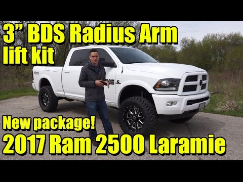 NEW! 3" BDS Radius Arm Lift Kit! LIFTED 2017 Ram 2500 Cummins! Fox Shocks, Sota Wheels, and more!
