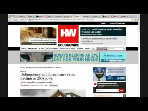 January Homes Sale Fall 5% - U.S. Real Estate Week - Feb 23, 2014