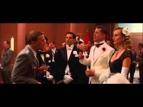 Bastardi senza gloria - Scena degli italiani - Originale Vs Italiano